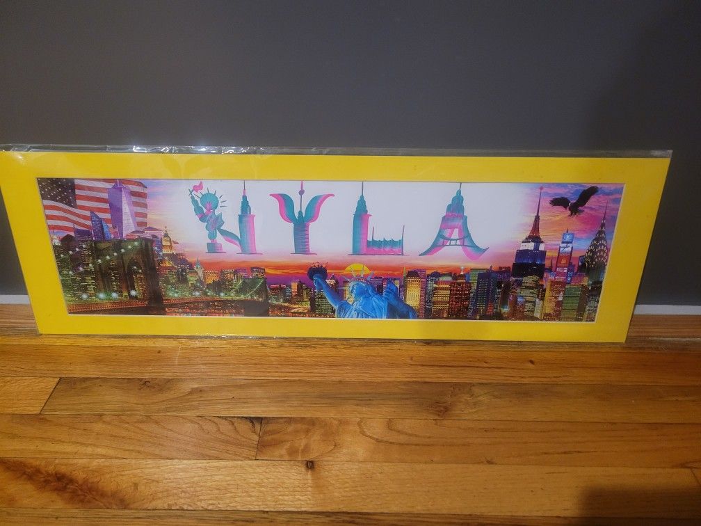 Custom Drawing - Name(Nyla)