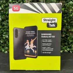 NEW Samsung Galaxy A17 5G (Straight Talk) Factory Sealed + 1 Month Plan Included