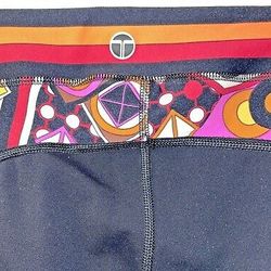 Trina Turk Recreation Leggings Large Multicolor Long yoga pants  Women’s