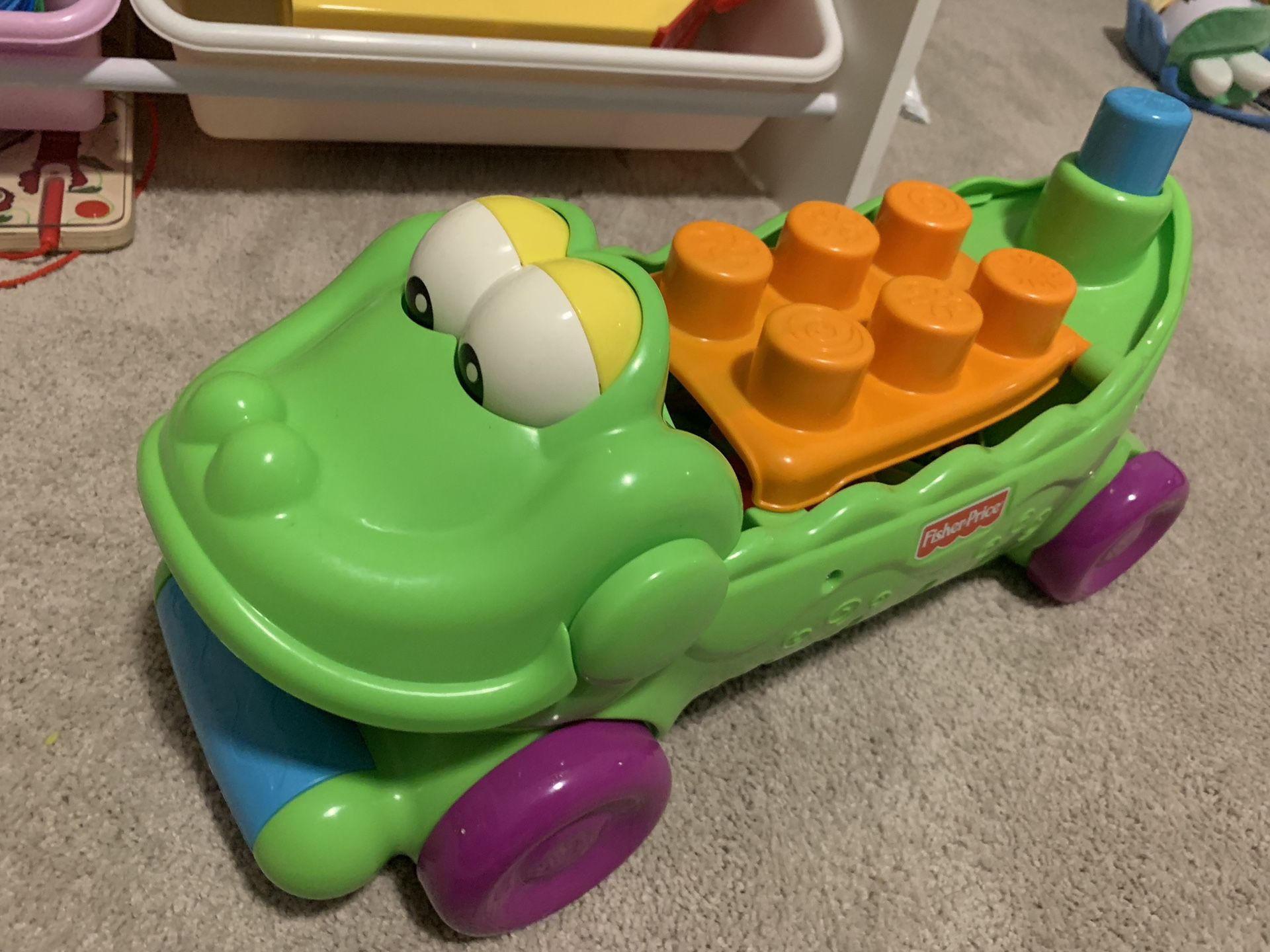 Baby walker and musical toy