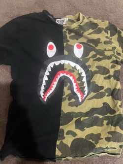 Camo And Black Bape T-Shirt size S