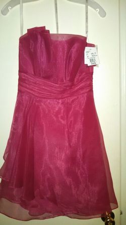 Strapless Pink dress