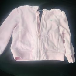 Pink Ralph Lauren hoodie size 18 months