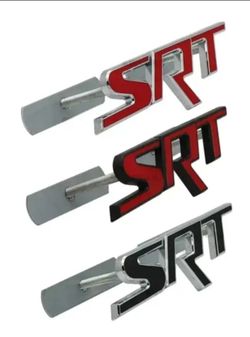 SRT grill or fender badge emblem see all 10 pix sold separately SHIPPING is also AVAILABLE