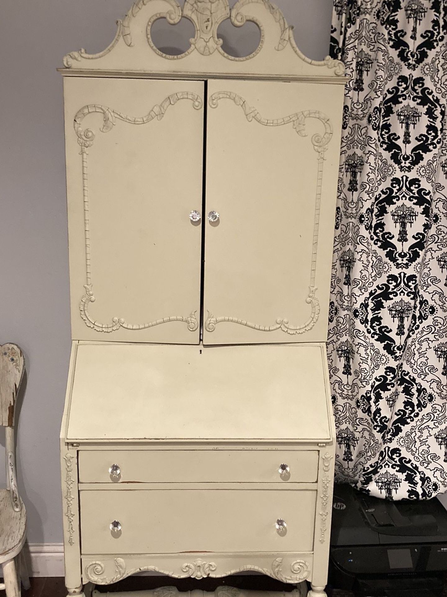 Gorgeous antique armoire/ desk