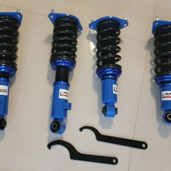 Set Of 4 Blue LOD SHOCK COIL-OVER Suspension KIT FOR Mazda Miata MX5 NA NB 1(contact info removed) Shock Struts