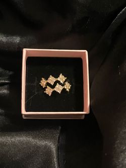 Dupe Ven Clef Ring gold plated