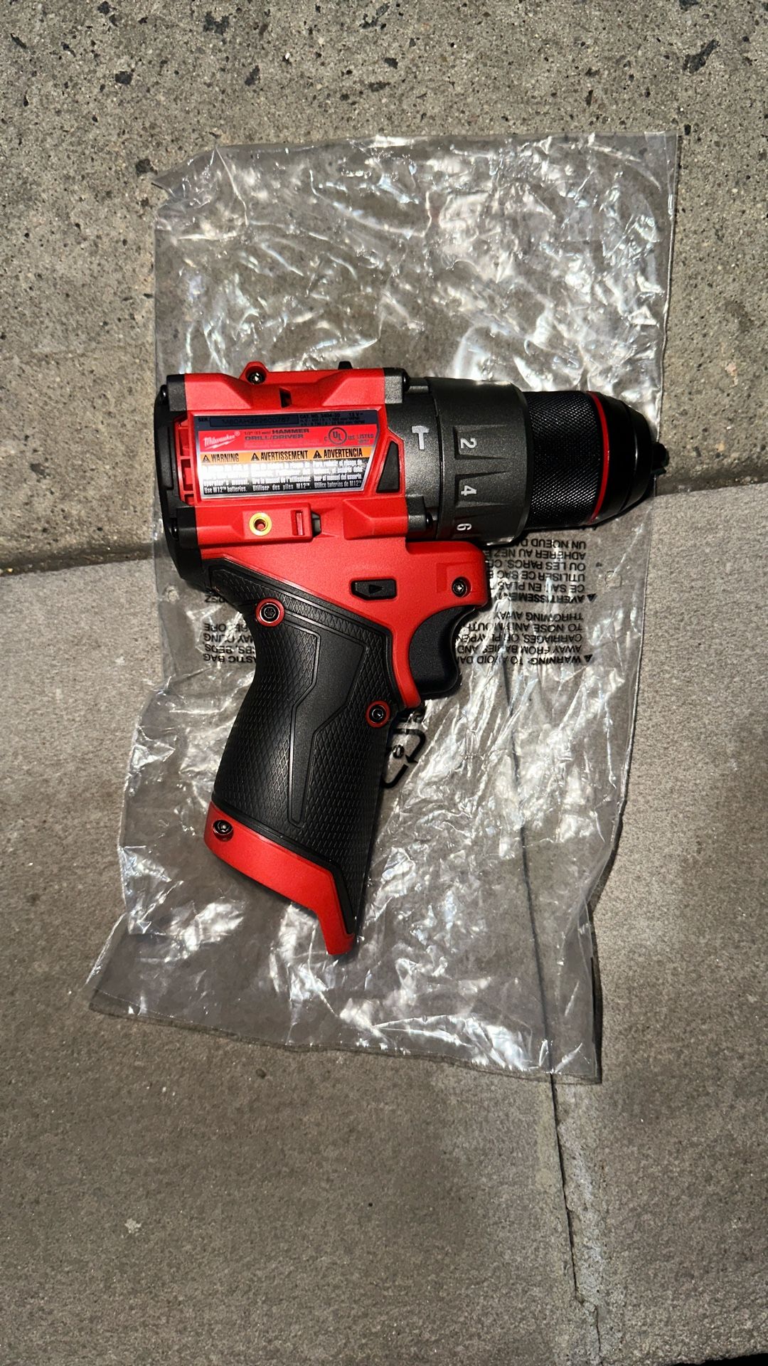 Milwaukee Hammer Drill Driver 