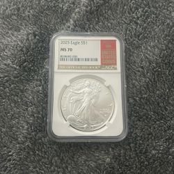 MS70 Silver eagle
