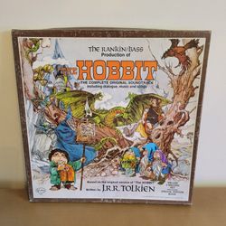  The Hobbit Original Soundtrack Special Edition Double LP 1977 Childrens Animated Classic with Book