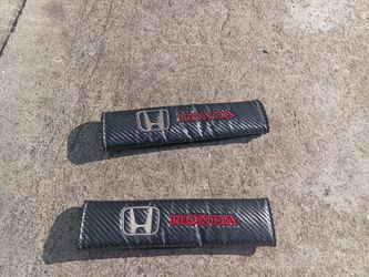 Universal Carbon Fiber-Style Honda Car Seat Belt Shoulder Pads
