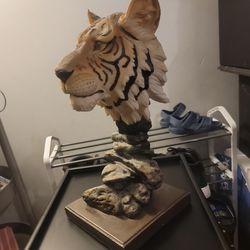 Tiger Head Statue