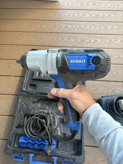 Kobalt 8 Amp 1/2”’Drive Corded Impact Wrench 