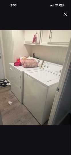 Washer and Dryer