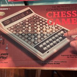 Vintage Tandy Computerized Chess Game