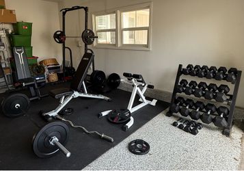 Full home gym. Excellent condition
