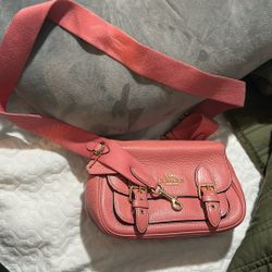 Pink Coach Crossbody 