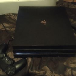 Ps4 Pro And Controller