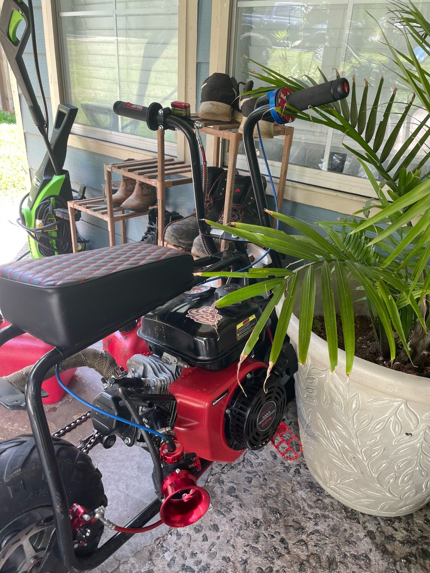 Fully Modded 224 Coleman Mini Bike