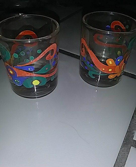 Antique shot glasses from Italy
