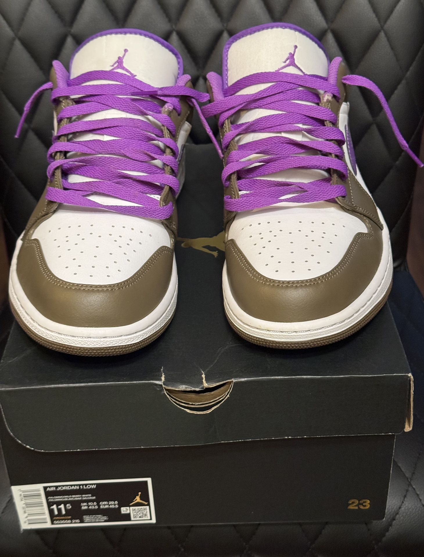 Air Jordan 1 Low “Purple Mocha”