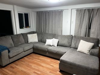 Gray Sectional Couch