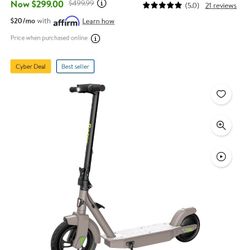 Razor C35 Adult Scooter Electric With Helmet