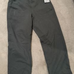 NWT- Lululemon Loungeful Classic Fit HR Sweatpants- Size L- Olive/gray