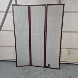 4-panel or 3-panel room divider 
