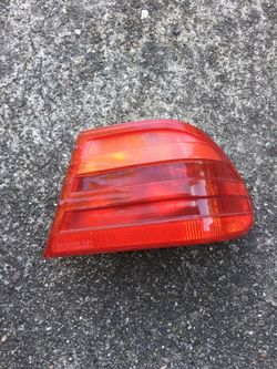 Mercedes passenger side tail light