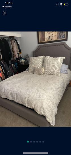 tempur-pedic cloud mattress and adjustable bed frame 