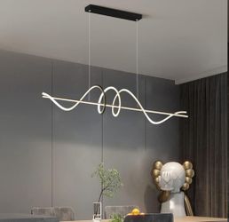 Led Modern Spiral Light Fixture 