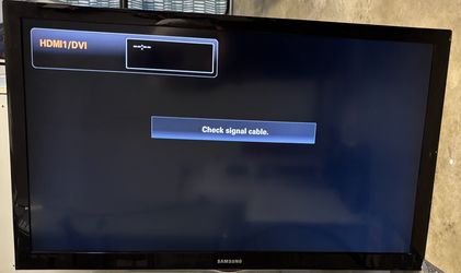 Samsung 46” 1080p Flat Screen TV + Wall Mount