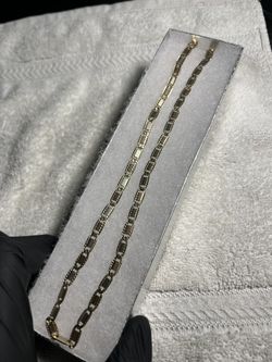 14K TRIPLE GOLD NECKLACE