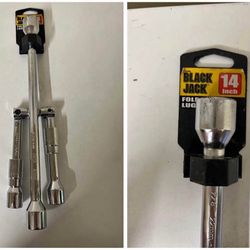Brand New BLACK JACK 14" Folding Lug Wrench