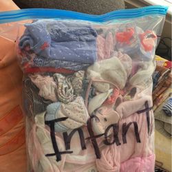 Baby Girl Bag Of Clothes