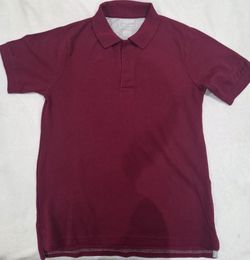Red/Burgundy polo shirt