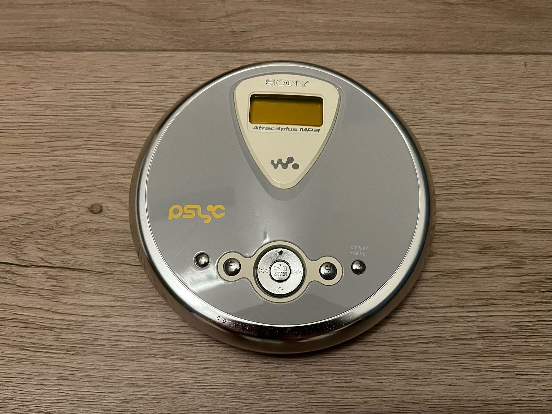 Vintage Sony Psyc ATRAC Walkman Portable CD Player Gray (D-NE300/HC) Tested