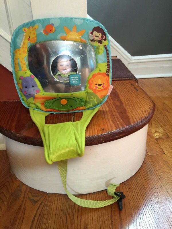 Fisher-Price Rainforest Deluxe Car Mirror