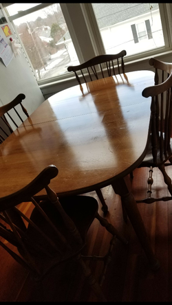 Vintage table & chairs