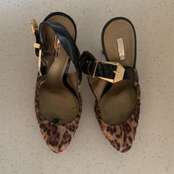 Cheetah Print High Heels
