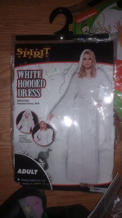 White Hooded Dress