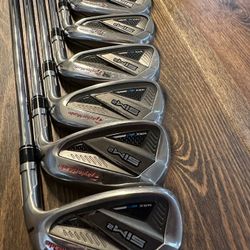 Custom Painted Taylormade Sim 2 Max Irons - 4-PW - *No Trades*