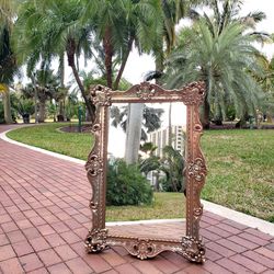 A Gorgeous Mirror Hard Plastic Can Be Hang both ways 40" H 28" Width