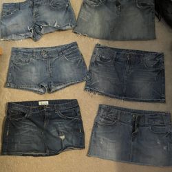 American Eagle Size 12 Skirt And Shorts Lot Women’s