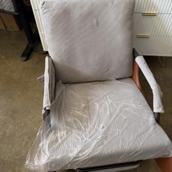 Cozy Glider Rocking Chair w/ Footrest