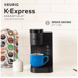 Keurig K-Express Essentials Single Serve K-Cup Pod Coffee Maker, 36 OZ DETACHABLE WATER TANK, LAST One 