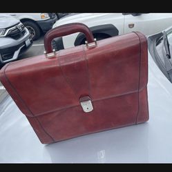BOSCA BRIEFCASE 💼 REAL LEATHER