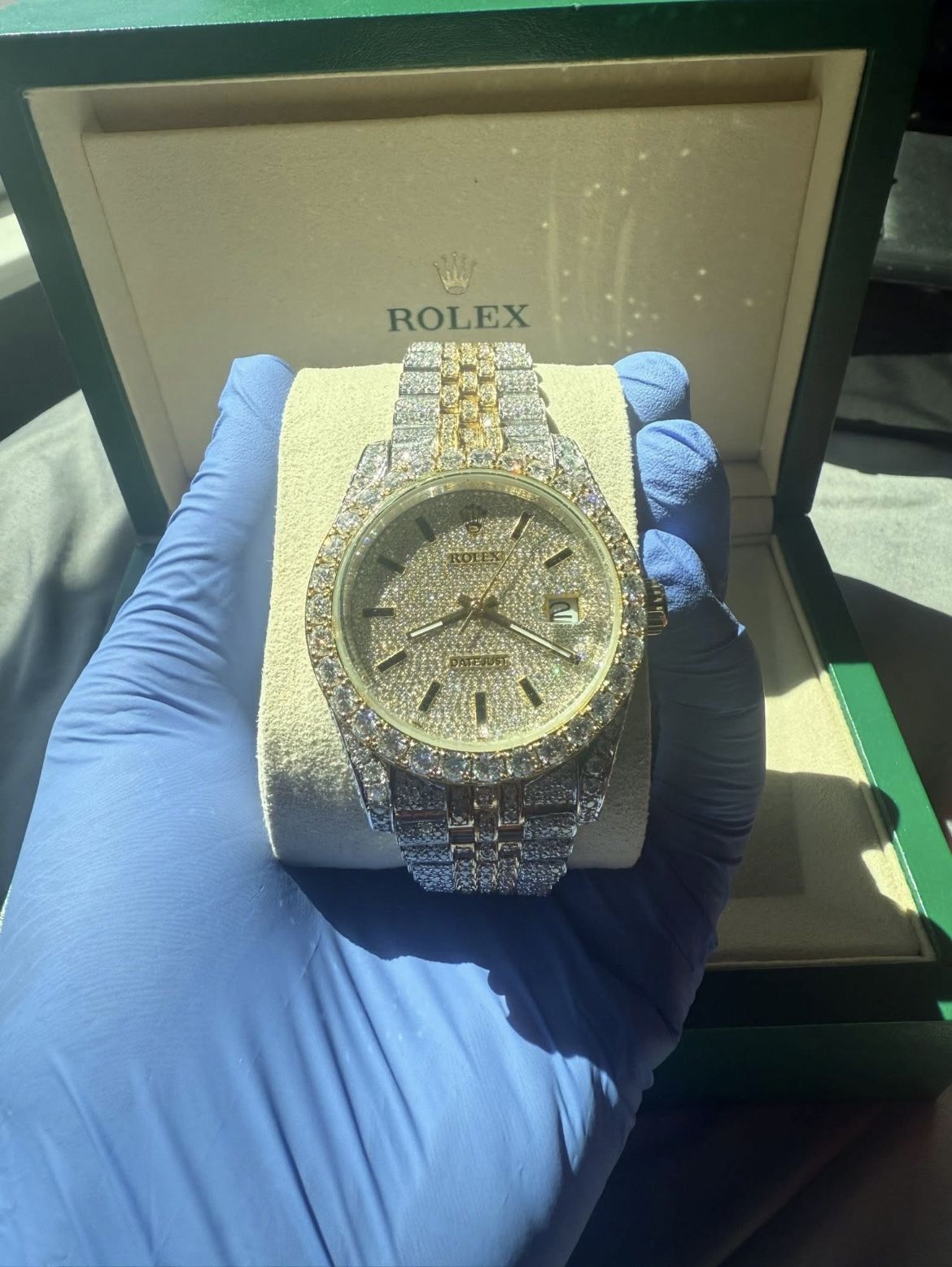 Mosanite Rolex