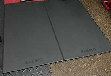 Eleiko Weightlifting Platform Mats drop-zone rubber mats